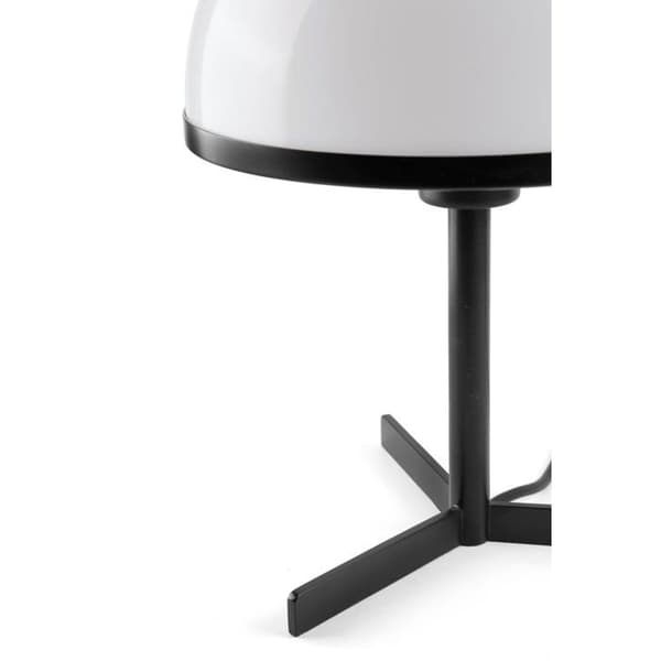 DOME S Sort bordlampe