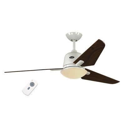 Eco Takfläkt Aviatos 132cm Valnötsvit - CASAFAN -