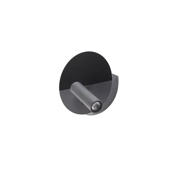Vægmonteret sort DUAS USB C 68468N
