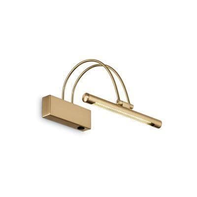 Seinälamppu - IDEAL LUX - BOW - Harjattu messinki - 36 cm - Integroit LED