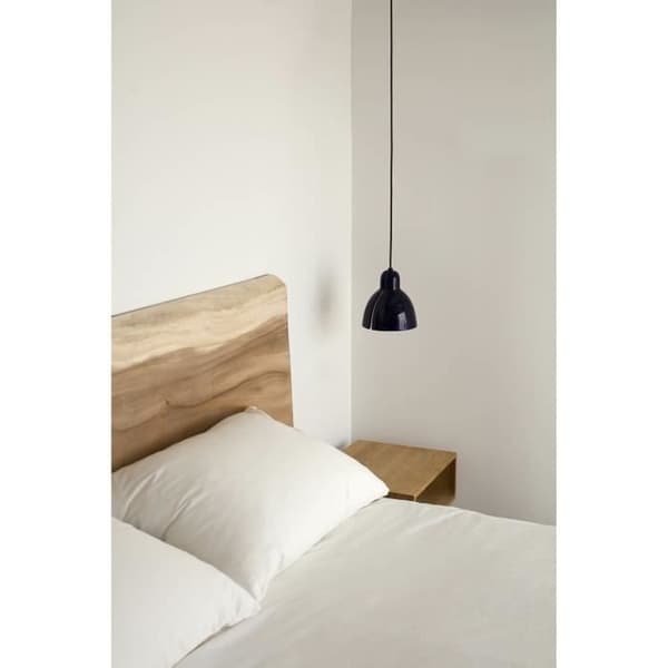 Suspension dome - FARO - Venedig - Sort glans - Stål og keramik - E27 - 223 cm