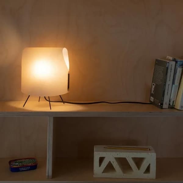 Faro LUANG Bordlampe Sort, Camel