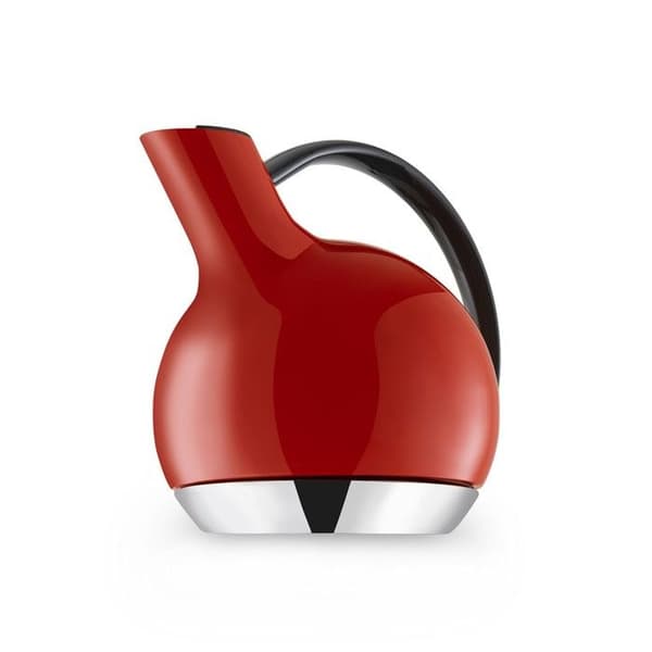 Elkettle - Giulietta - Röd - Rostfritt stål 18/10 - Bas 360°