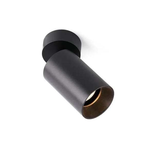Svart takprojektor STAN med LED 43773