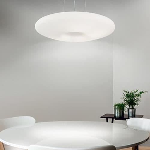 Upphängning - IDEAL LUX - Glory SP3 D40 - Vit - IP20 - 3 E27-lampor