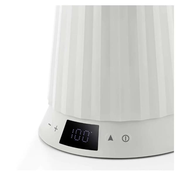 Elkettle - ALESSI - Plissé - 1,7 L - Elektronisk temperaturkontroll - 360° bas