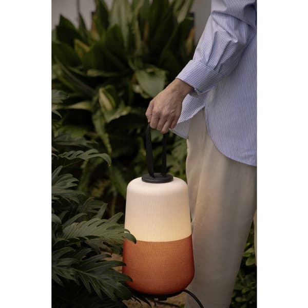 MUNA Bærbar hvid/orange