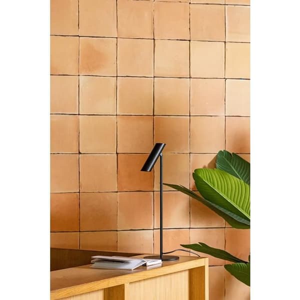 Mustapöytä LEO LED 43797