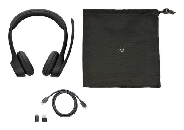 Logitech Zone 305 Headset Trådløst Hovedbånd Bil/Hjemmekontor Sort