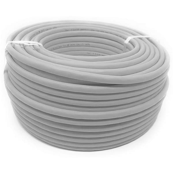 TechlyPro installationskabel Cat6 F/UTP kabel 100% kobber, 100m grå