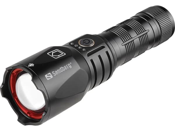 Sandberg Survivor Torch Powerbank 5000 lommelygte