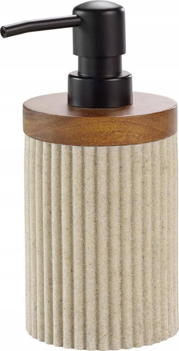 Douceur d`Interieur sæbedispenser NIAGARA riflet sæbedispenser, 8 x 17 cm