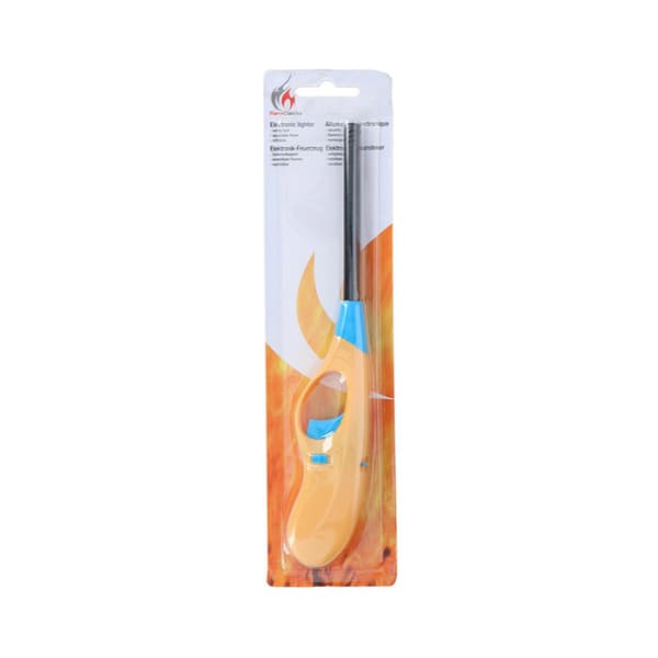 Komfortabel gaslighter længde 26,6 cm (gul)