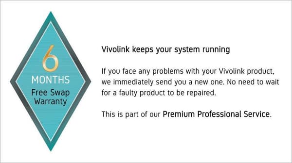 VivoLink HDBaseT Reciever w/ RS232 - v