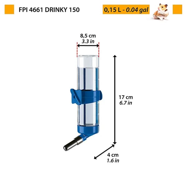 DRINKY 4661 SMALL - automatisk fanger til gnavere