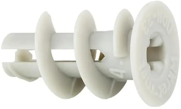 NYLON KOLEK W-DRN-23 TIL FASTGØRELSE I DRIVA GIPSPLADER 50 stk. POSE