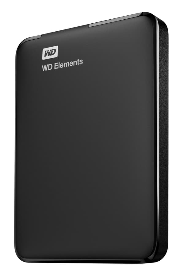Ulkoinen kovalevy Western Digital WD Elements 4 TB HDD USB 3.0 Musta