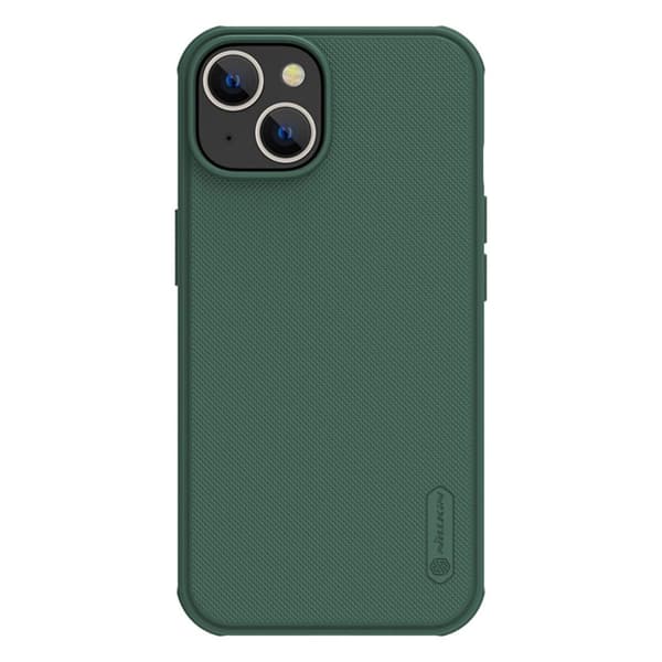 Nillkin Super Frosted Shield Pro Cover til iPhone 14 Plus bagside grøn