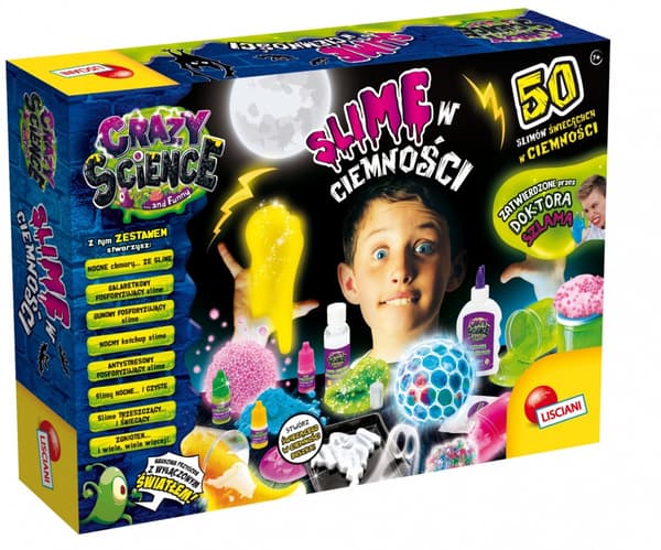 Lisciani Crazy Science - Pimeässä hohtava lima