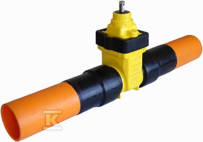 GAS SKYDEVENTIL DN80/OD90 PN10, MED PE
