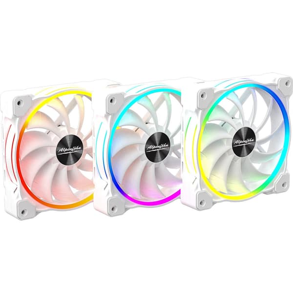 Wing Boost 3 High Speed 120x120x25 (hvid, sæt med 3)