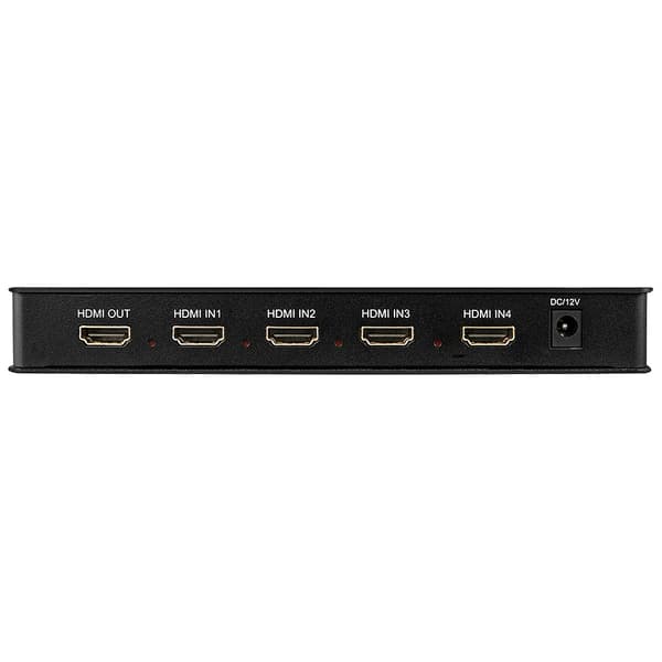 Lindy HDMI 4x1 Multi-View Switch - video/audio switch - 4 porte