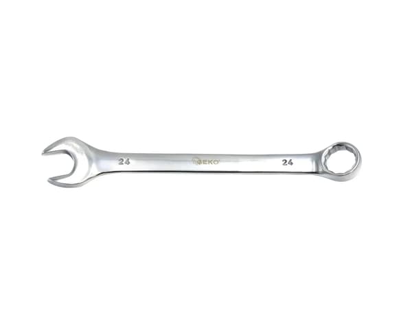 Ringgaffelnøgle, poleret 12mm lige (25/250)