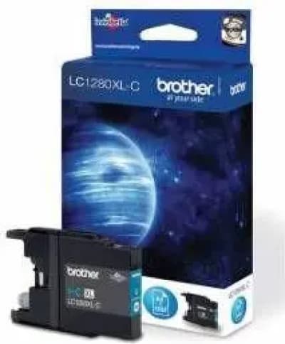 Original bläckpatron Brother LC-1280XLC (cyan)