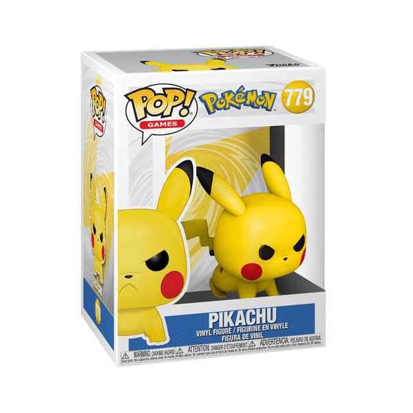 FUNKO POP GAMES: POKEMON - PIKACHU (ATTACKSTÄLLNING)