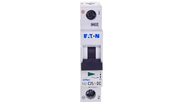 Superlock afbryder 1P C 25A 15kA DC FAZ C25/1-DC 279130