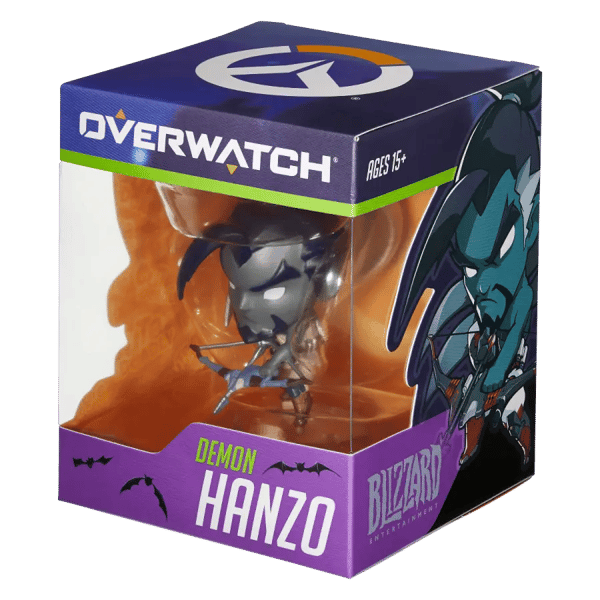 BLIZZARD: Sød, men dødbringende Overwatch - Halloween Dæmon Hanzo Figur