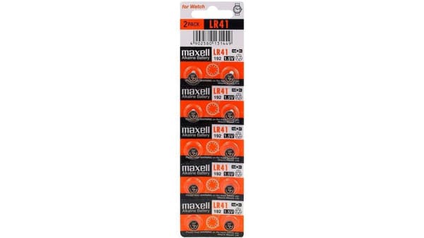 PARISTOT MAXELL G3/LR41 10kpl BLISTERI