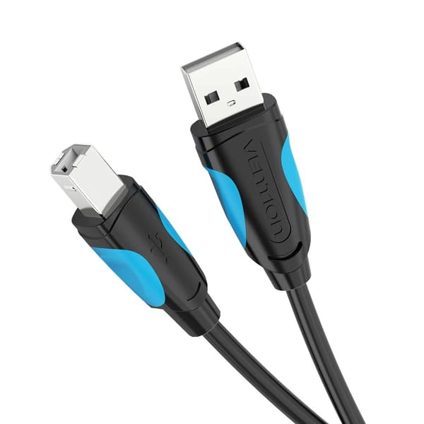 Printerkabel USB 2.0 A til USB-B Vention VAS-A16-B500 5m Sort