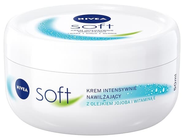 Nivea Soft Intensiv Fugtighedscreme til ansigt, krop og længde 50ml