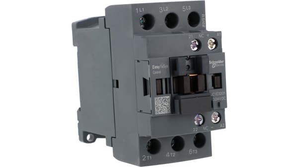 Effektkontaktor Easy TeSys Control AC-3, 32A, 3P (1NC), 24V DC Spole LC1E3201BD