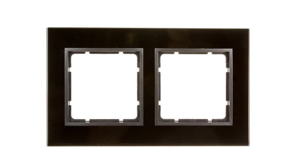 Berker B.7 Antracit Dobbelt Glasramme (10126616)