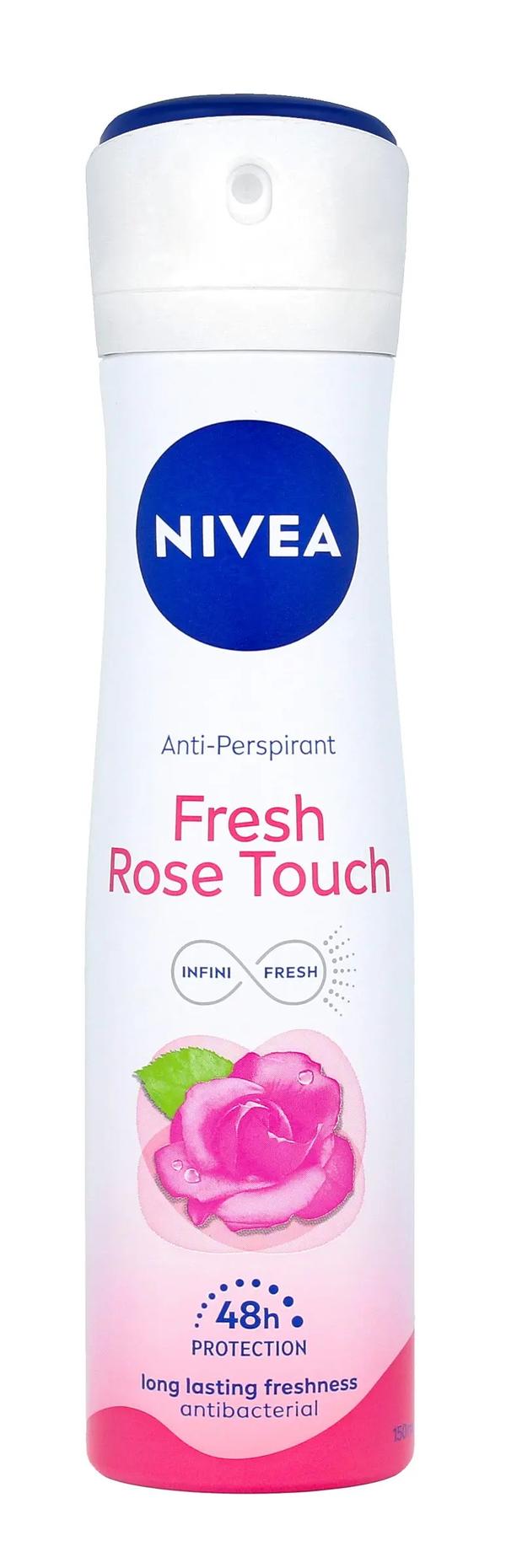 Nivea Rose Touch 48H Fresh Antiperspirant Spray 150ml