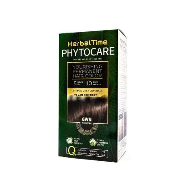 HERBAL TIME Phytocare Luonnollinen hiusväri 6WN Mokaccino