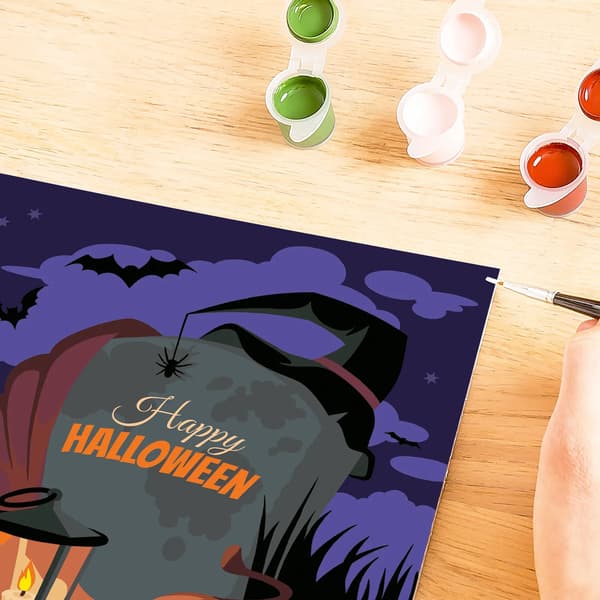 CreArt för barn: Halloweenstämning