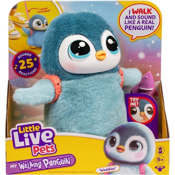 Interaktiv pingvin Little Live Pets 26535, 13,50 cm