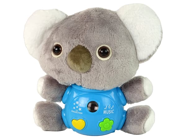 Koalaprojektori äänellä, harmaa