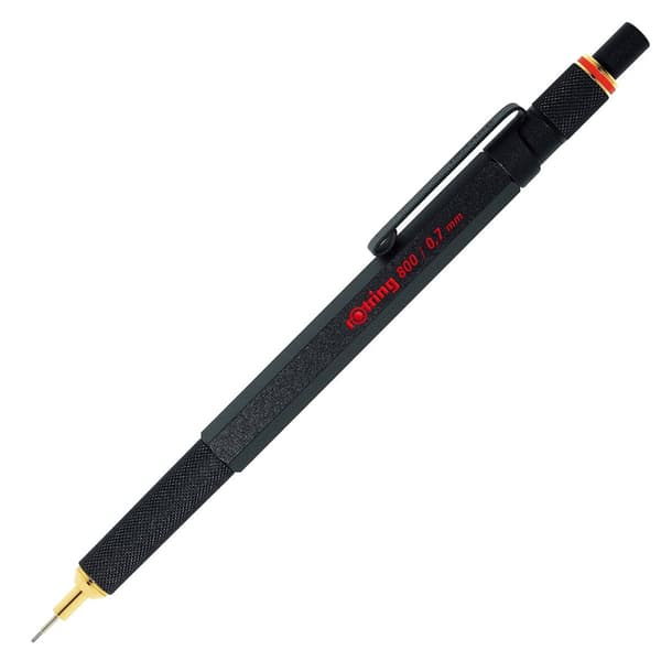 rotring 800 Stiftpenna svart 0,7 mm