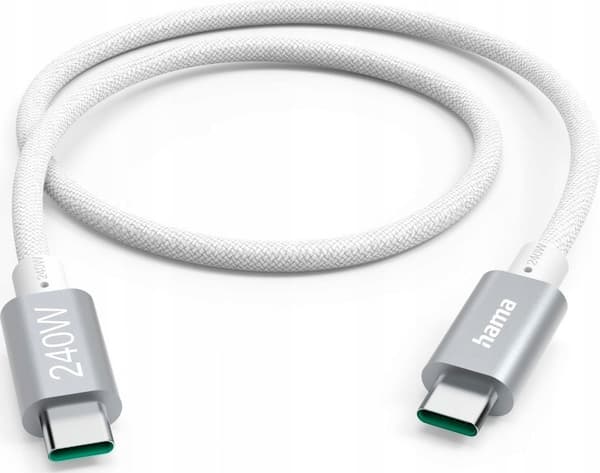 Kabel USB Hama USB-C - USB-C 1,5 m Vit (002017210000)