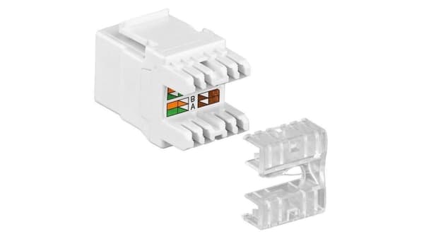 Keystone-moduuli Intellinet RJ45 UTP LSA Cat.5e valkoinen