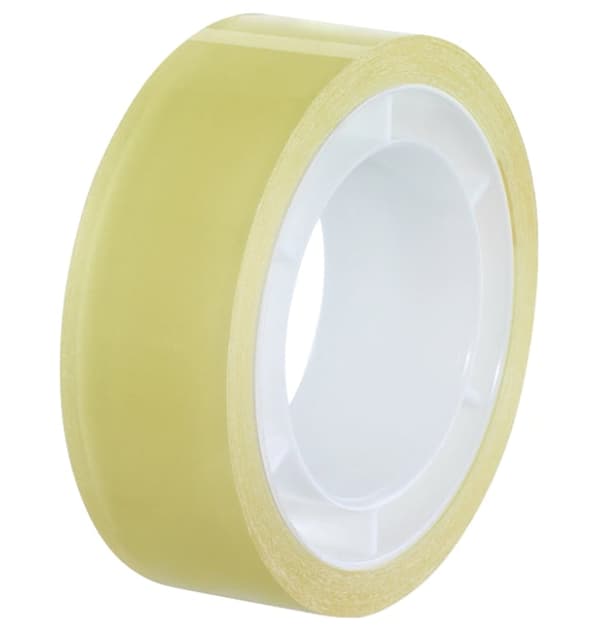 tesafilm rulle 10m 15mm transparent