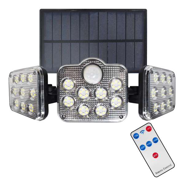 Flexi Triple Solar Floodlight