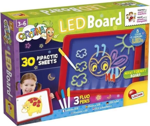 Lisciani LISCIANI CAROTINA LED-TAULU