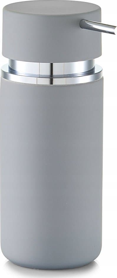 Sæbedispenser Zeller sæbedispenser RUBBER - grå, 300 ml, ZELLER