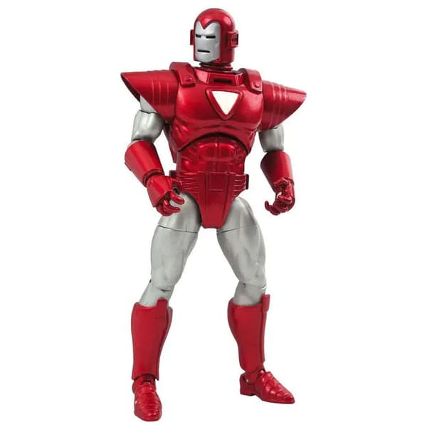Marvel Iron Man Silver Centurion Actionfigur 18cm