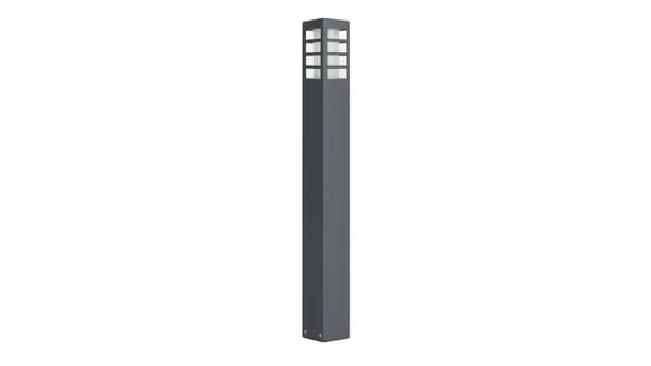 Ulkoseinävalaisin, jalusta RADO III 1 DG, E27 max 18W, väri antrasiitti 0438621